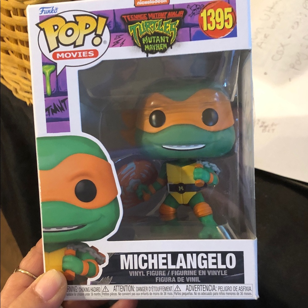 Funko Michelangelo Pop! Figure - Green & Orange